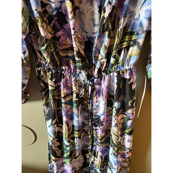 L.I.F.E. Semi sheer floral cardigan NWT - Picture 3 of 4